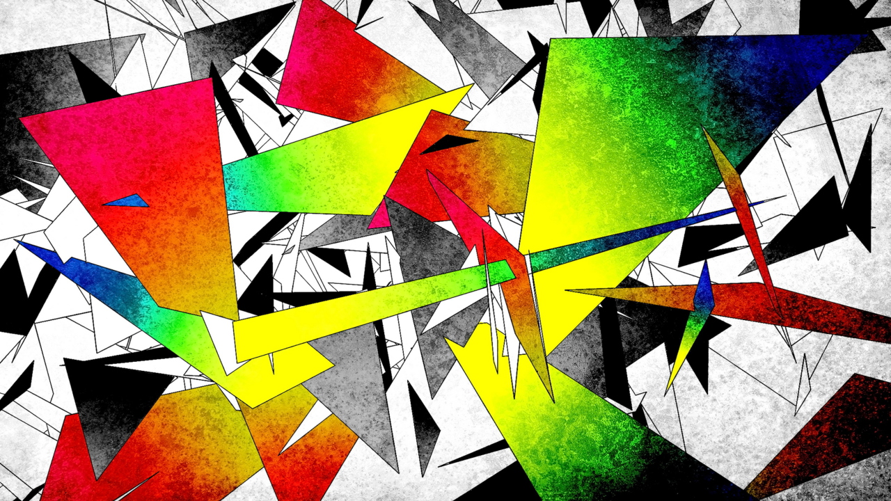Das Colorful Abstract Wallpaper 1280x720