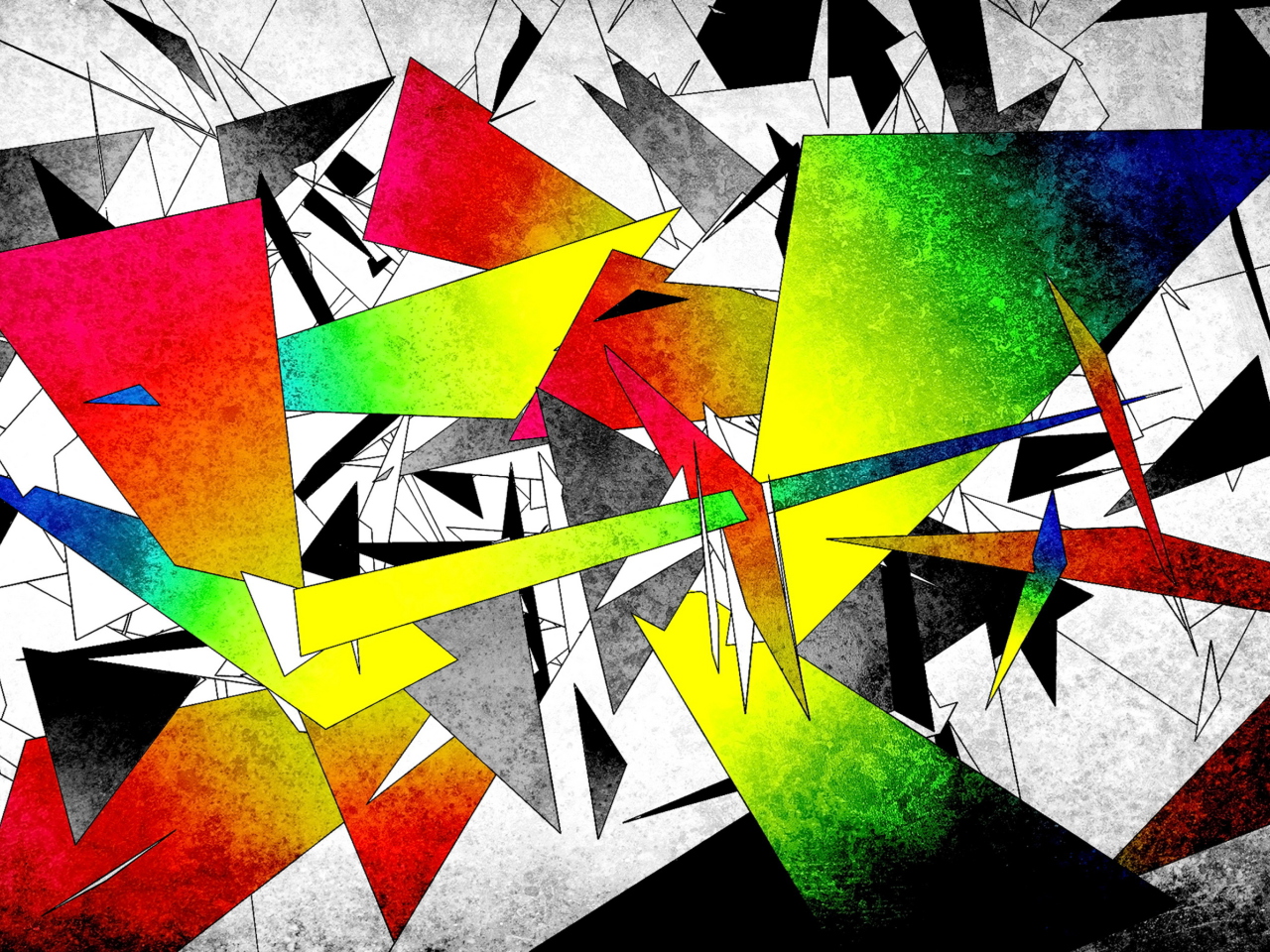 Das Colorful Abstract Wallpaper 1280x960