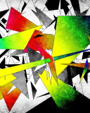 Fondo de pantalla Colorful Abstract 128x160