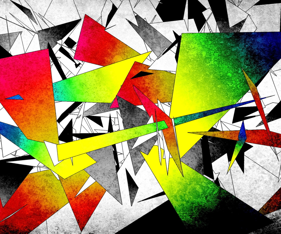 Colorful Abstract screenshot #1 960x800