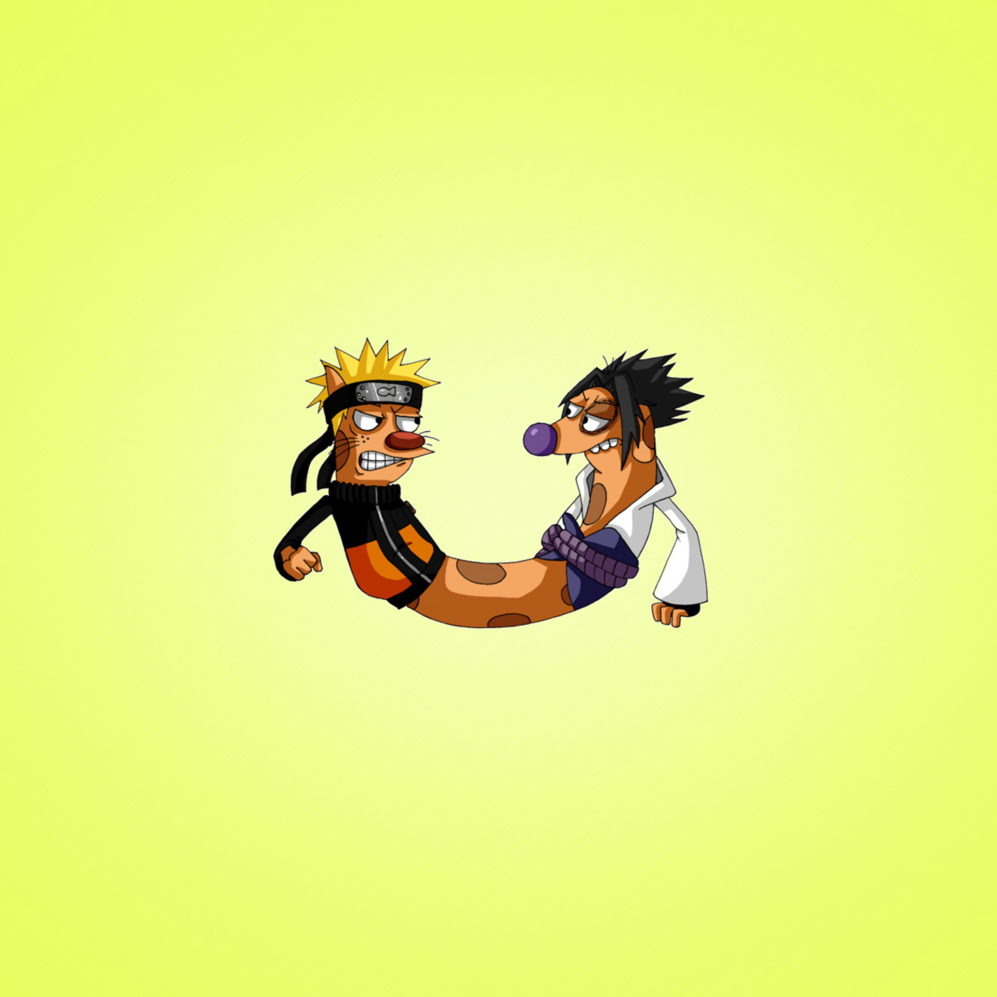 Screenshot №1 pro téma CatDog Naruto 2048x2048