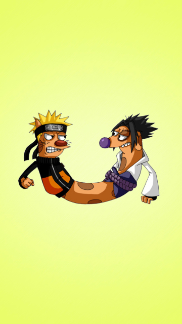 CatDog Naruto wallpaper 360x640