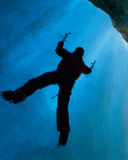 Das Ice Climbing Wallpaper 128x160