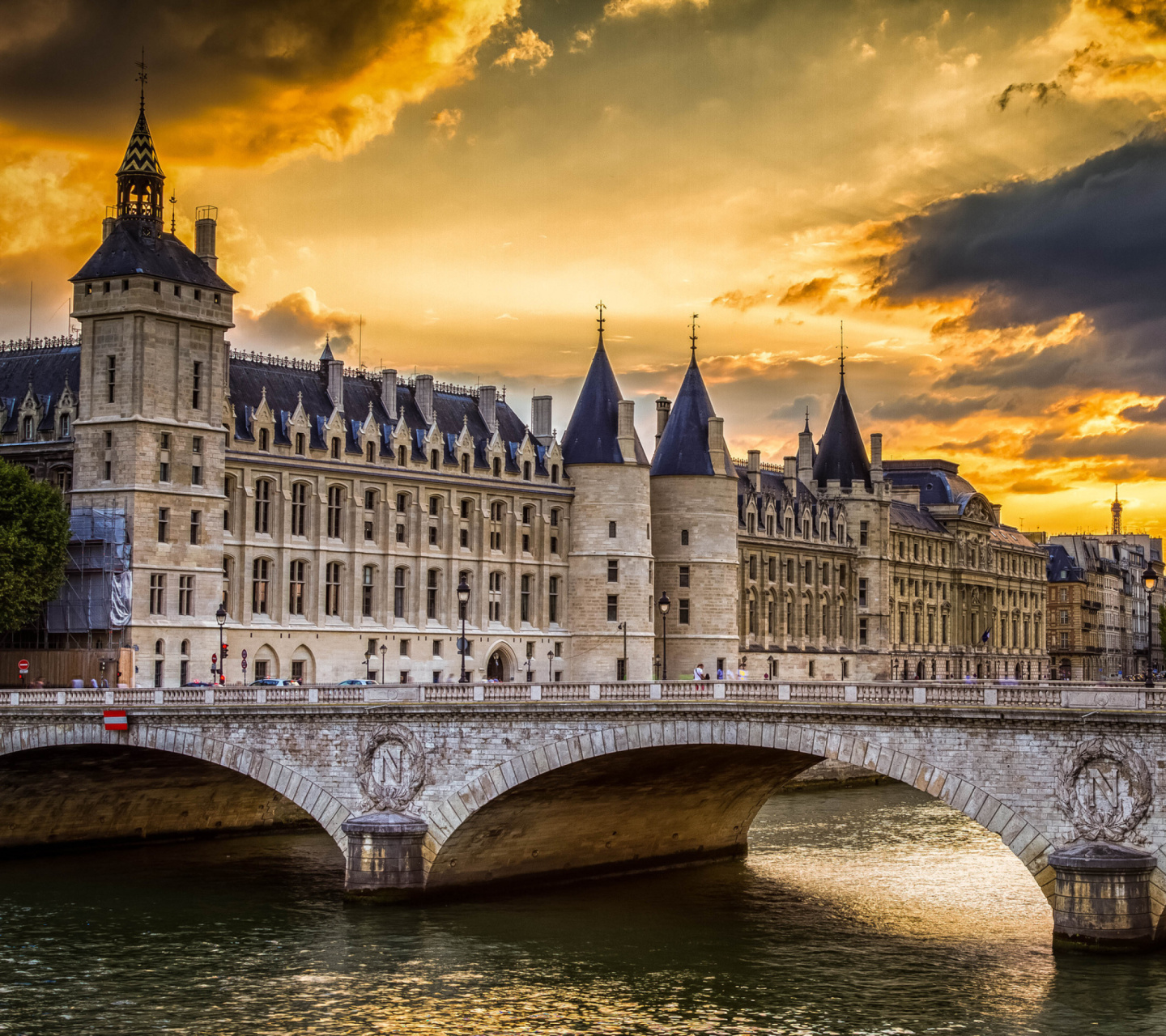 Fondo de pantalla La conciergerie Paris Castle 1440x1280
