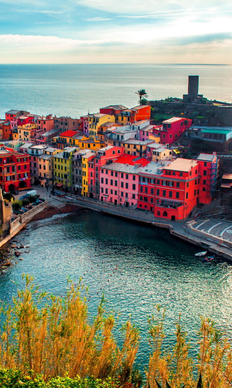 Italy Coast wallpaper 480x800