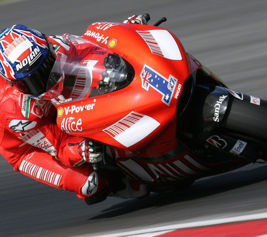 Fondo de pantalla Casey Stoner HD 1080x960