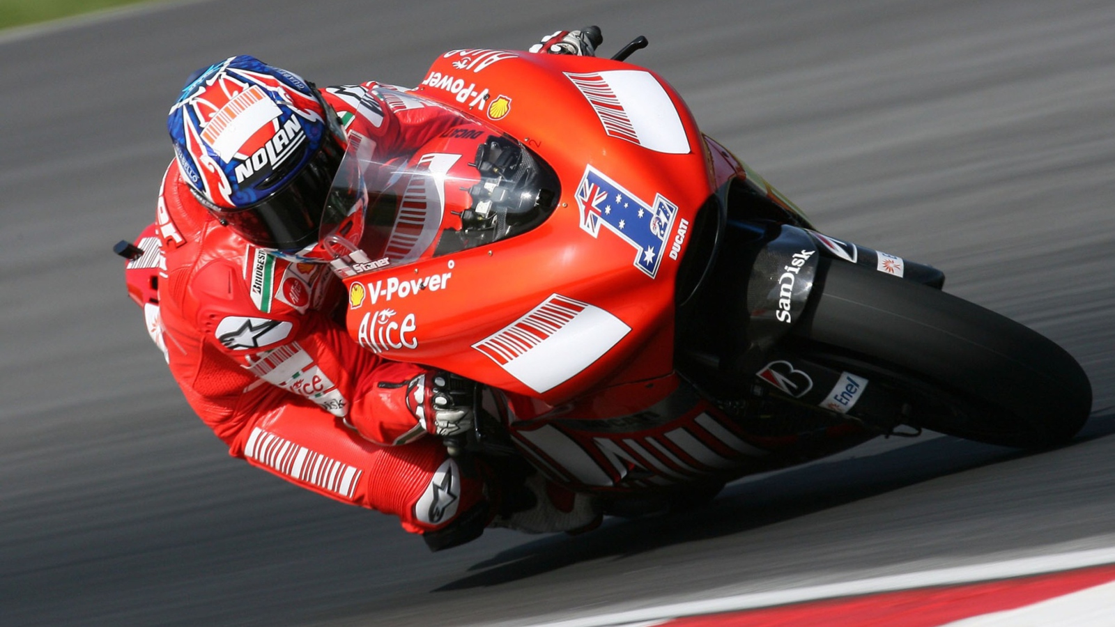 Sfondi Casey Stoner HD 1600x900