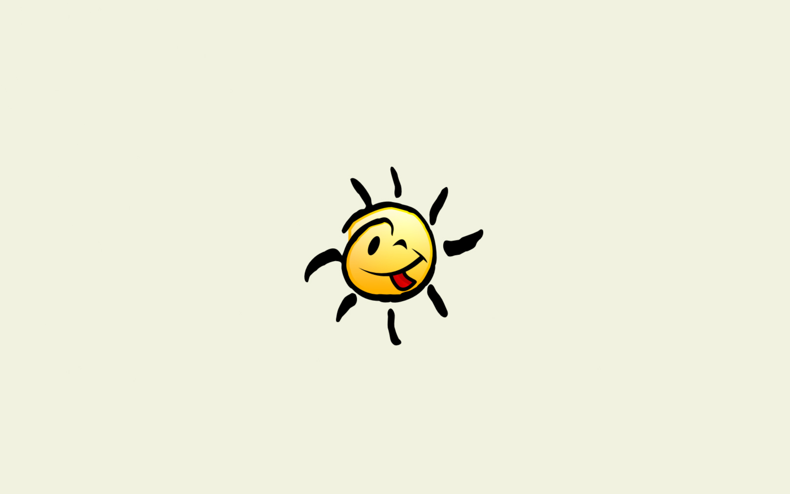 Sfondi Funny Sun 2560x1600