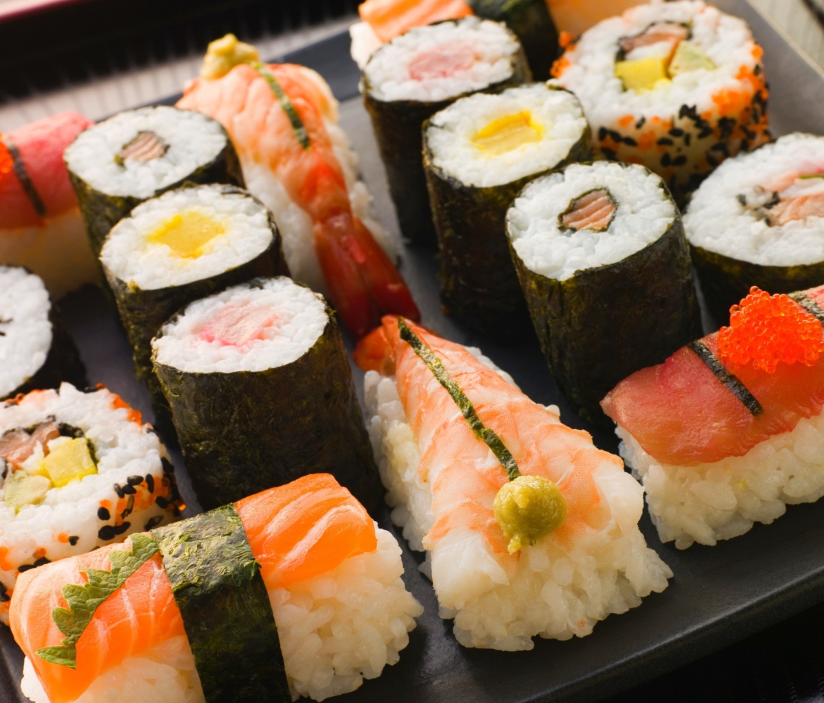 Screenshot №1 pro téma For Sushi Lovers 1200x1024