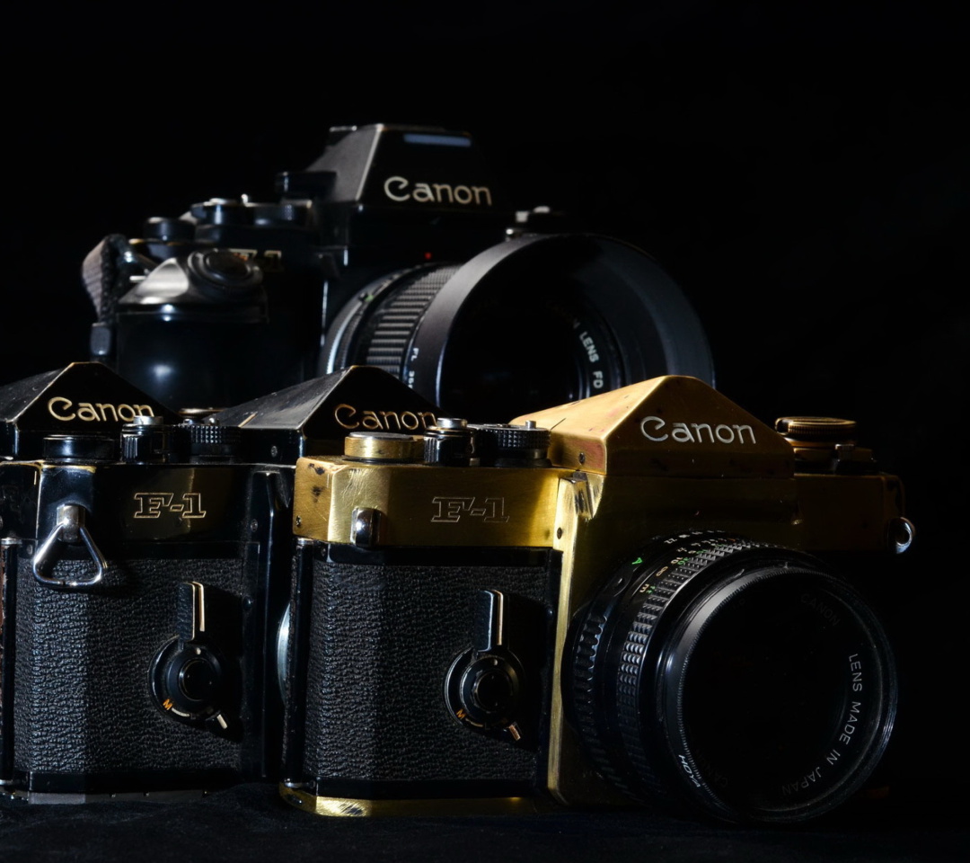 Canon F1 Reflex Camera wallpaper 1080x960