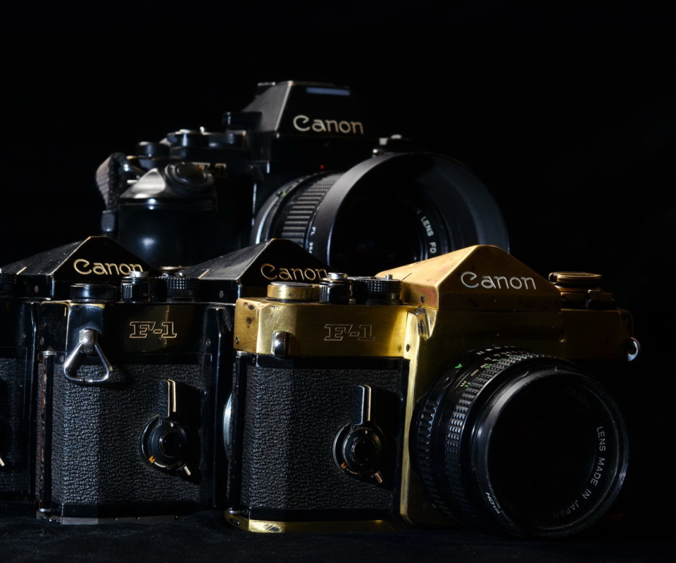 Das Canon F1 Reflex Camera Wallpaper 960x800