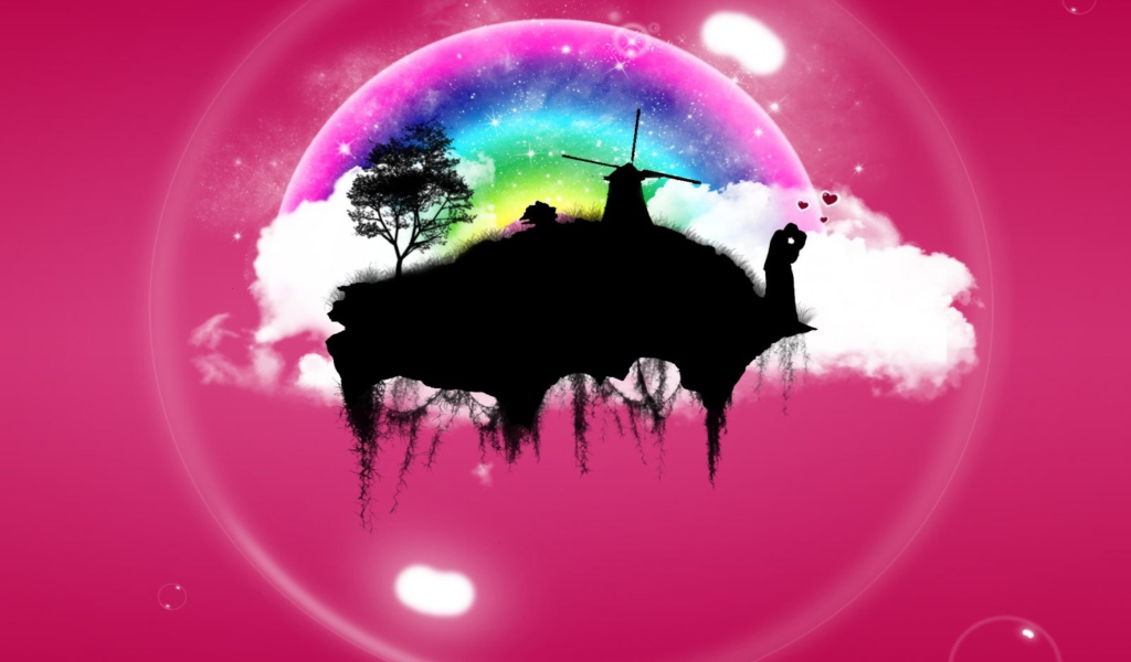 Pink World screenshot #1 1024x600