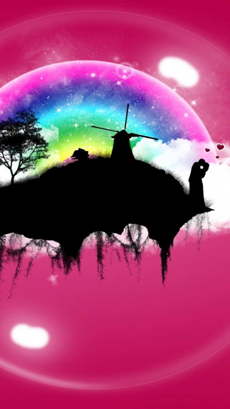 Das Pink World Wallpaper 750x1334