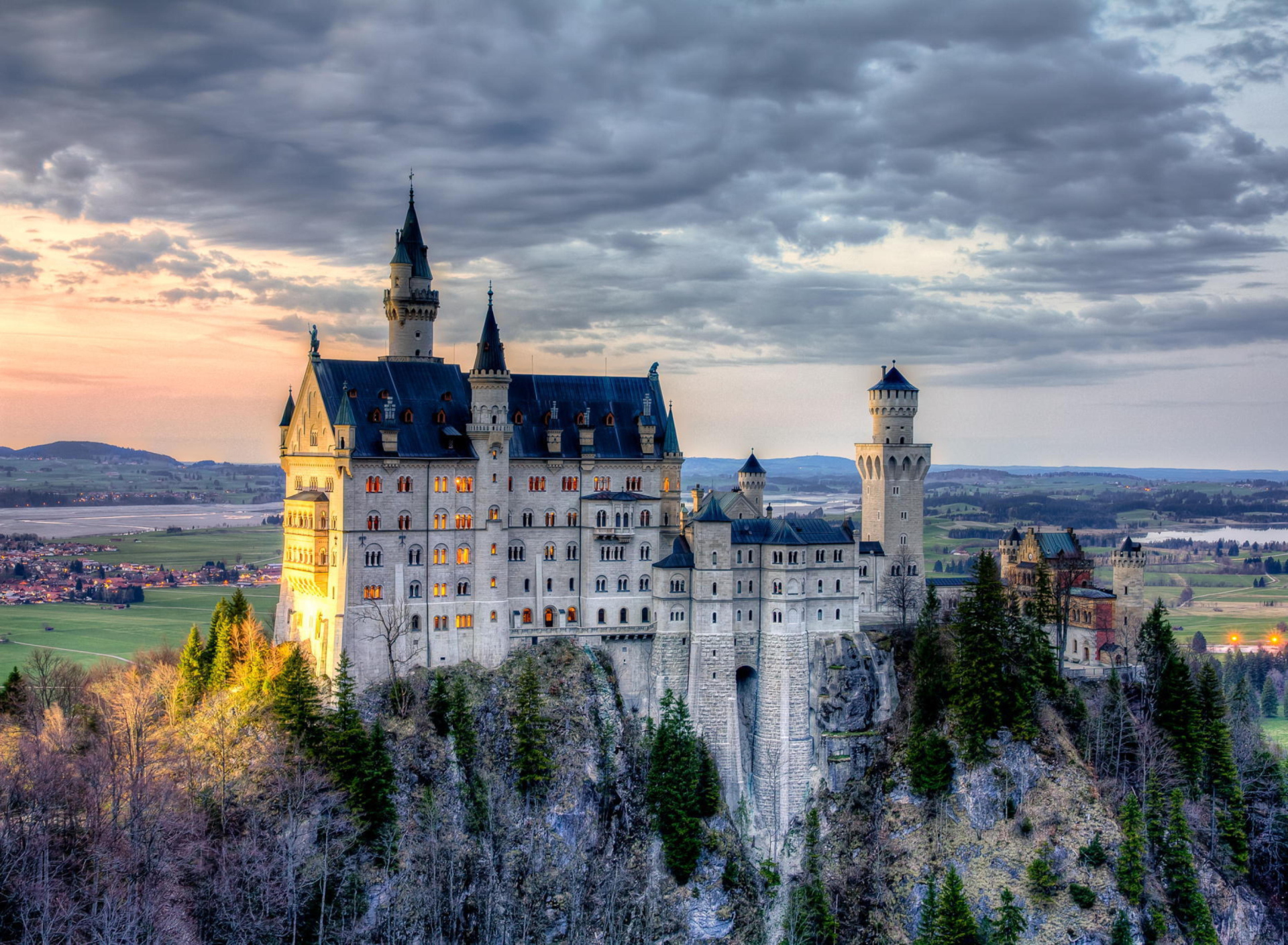 Sfondi Neuschwanstein Castle, Bavaria, Germany 1920x1408