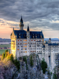 Neuschwanstein Castle, Bavaria, Germany screenshot #1 240x320