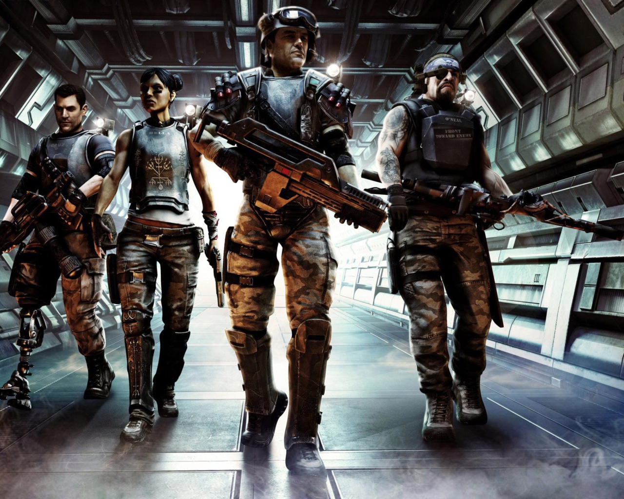 Screenshot №1 pro téma Aliens: Colonial Marines 1280x1024