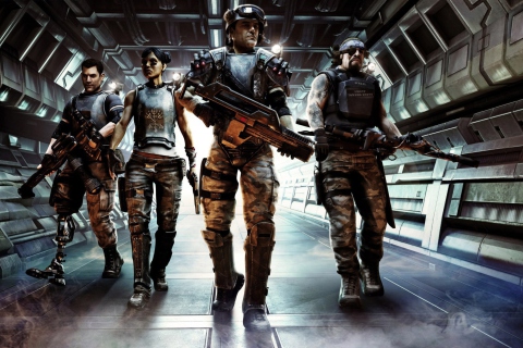 Das Aliens: Colonial Marines Wallpaper 480x320