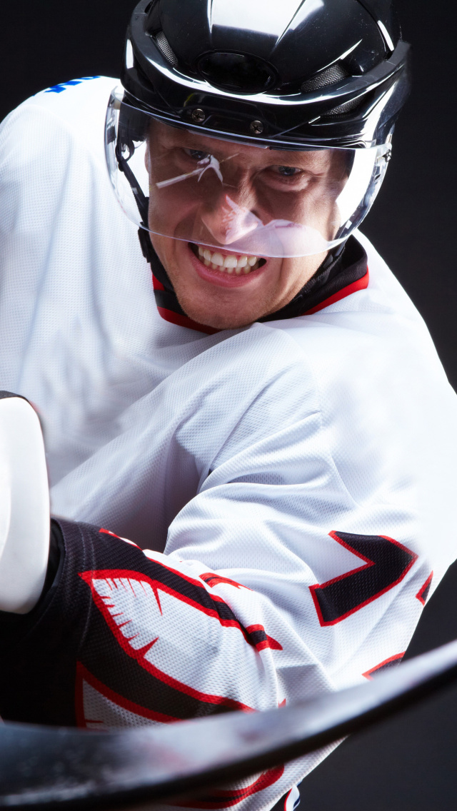 Screenshot №1 pro téma Hockey Player 640x1136