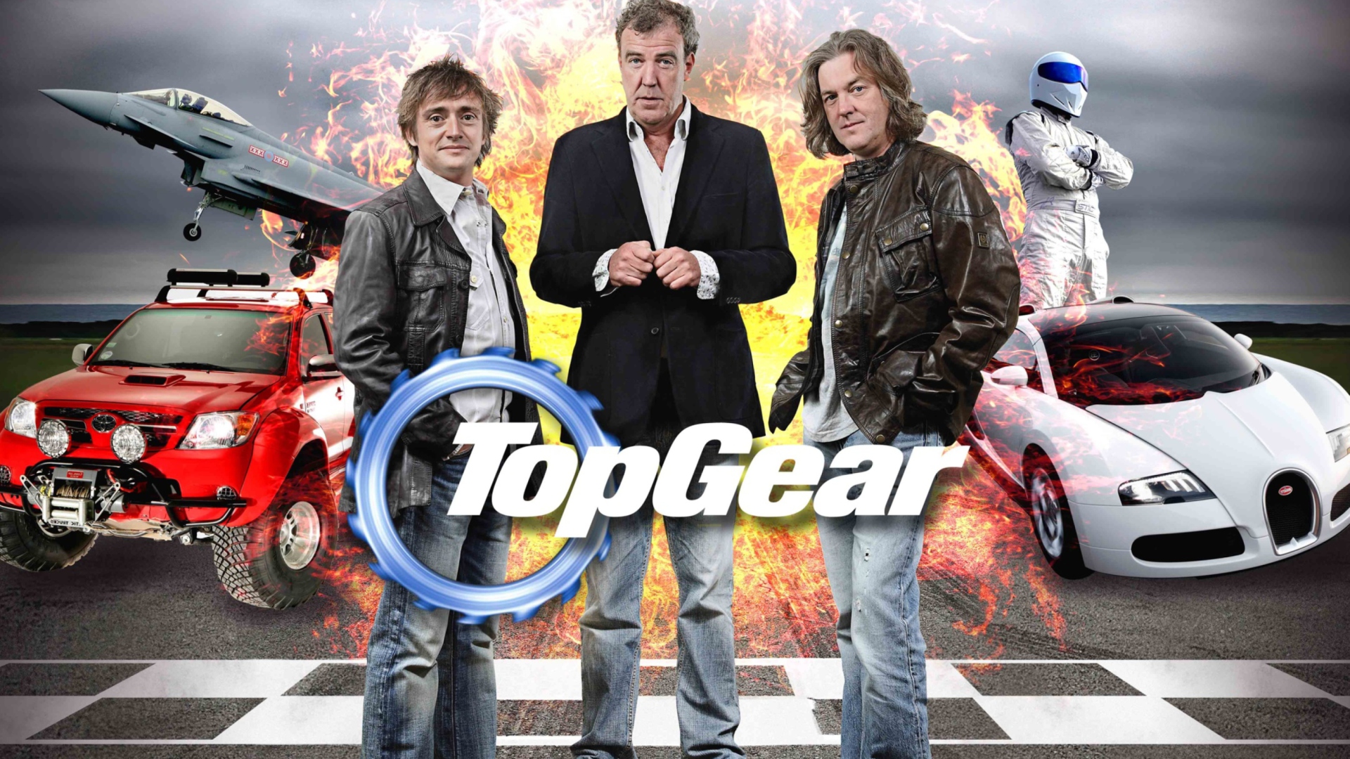 Das Top Gear Wallpaper 1920x1080