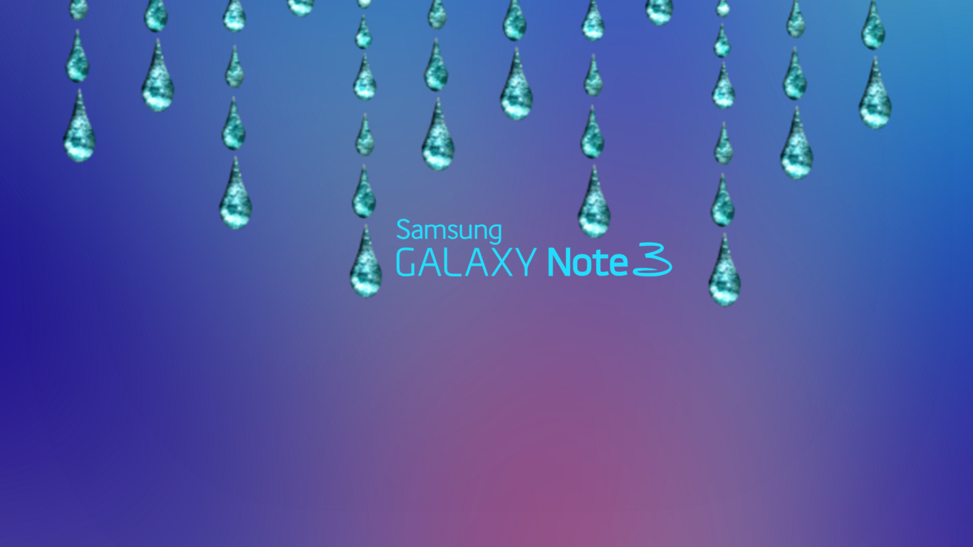 Das Galaxy Note 3 Wallpaper 1366x768