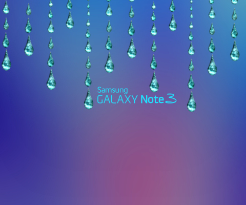 Das Galaxy Note 3 Wallpaper 480x400
