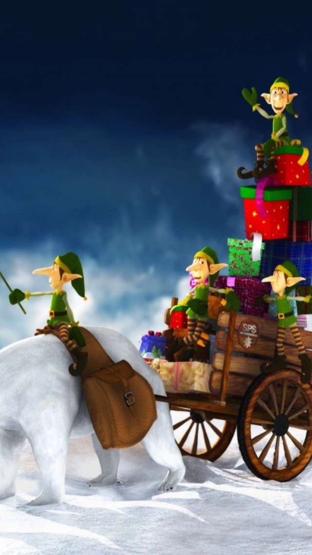 Fondo de pantalla Christmas Gifts 640x1136