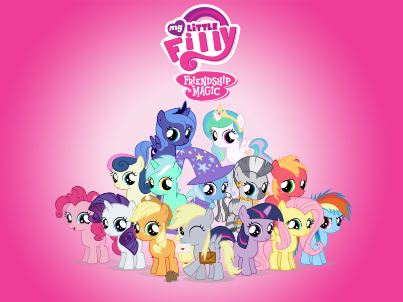 Fondo de pantalla My little pony 800x600