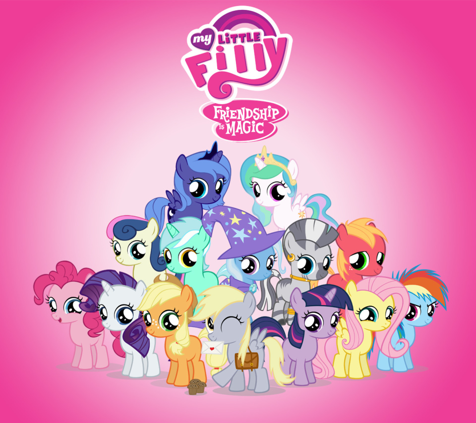 Das My little pony Wallpaper 960x854