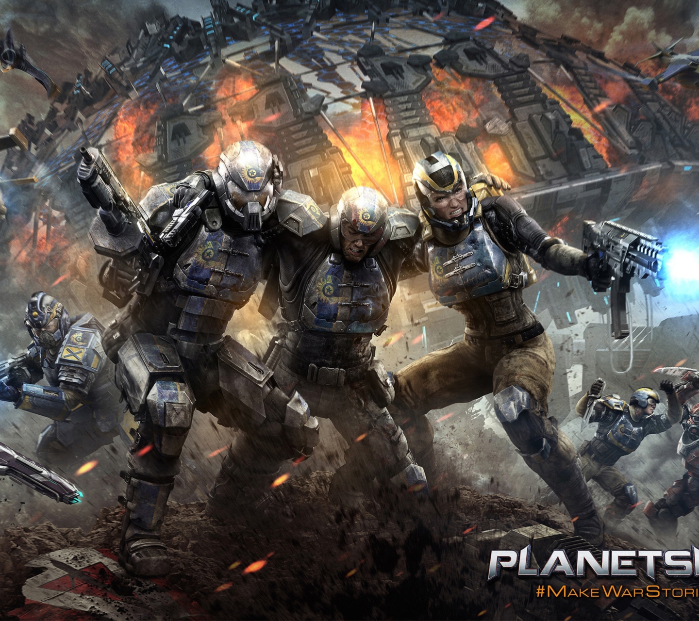 Обои Planetside 2 PS4 1440x1280