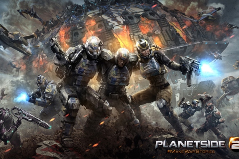 Planetside 2 PS4 screenshot #1 480x320