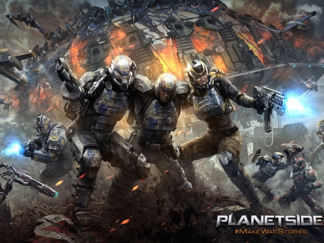 Das Planetside 2 PS4 Wallpaper 640x480