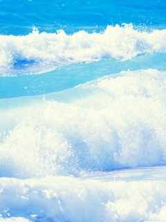 Waves wallpaper 240x320