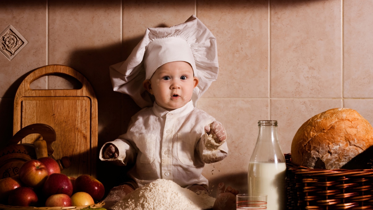 Das Baby Chef Wallpaper 1280x720