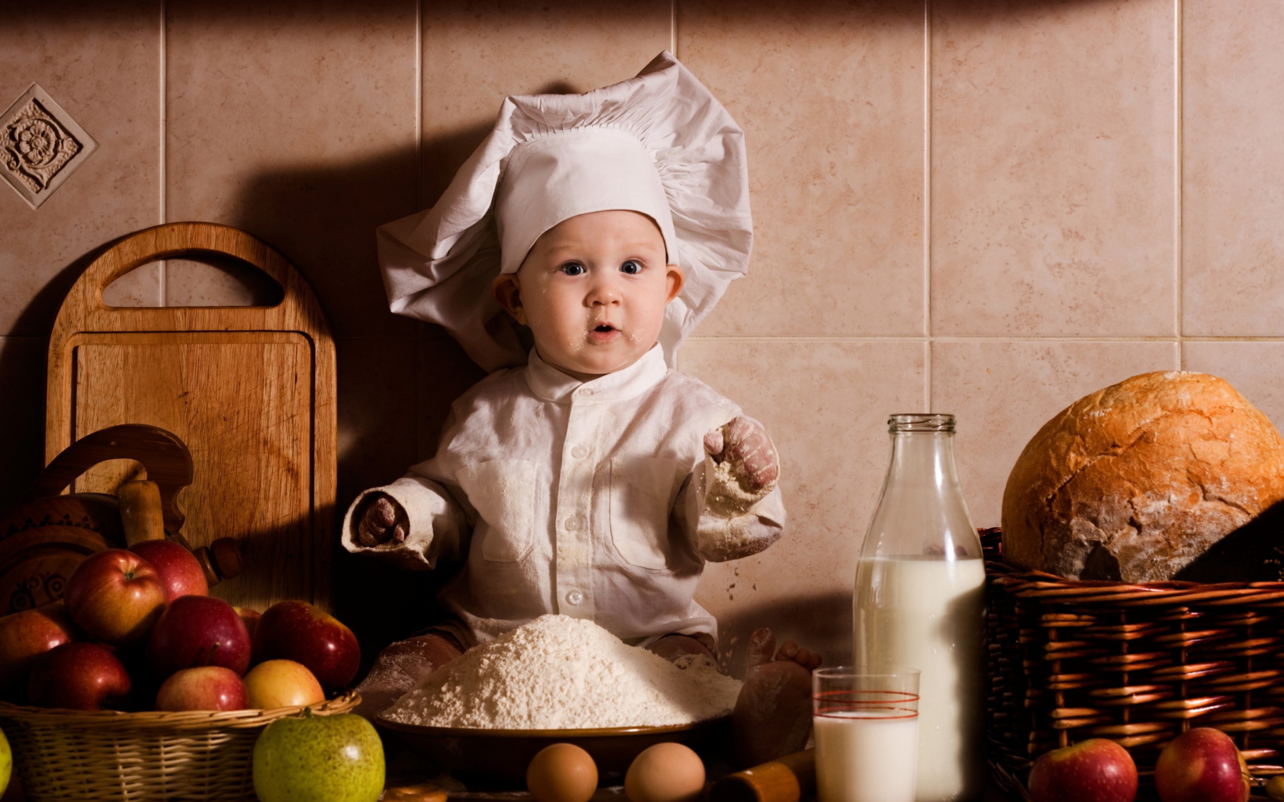 Baby Chef wallpaper 2560x1600