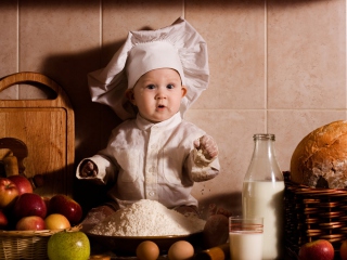Baby Chef wallpaper 320x240
