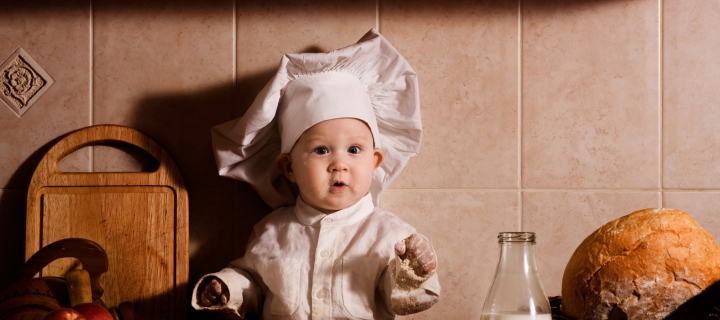 Baby Chef wallpaper 720x320
