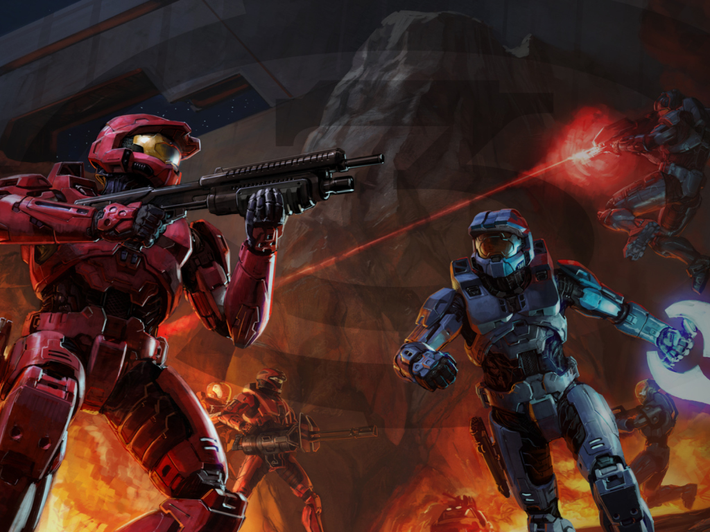 Das Halo 3 Wallpaper 1024x768