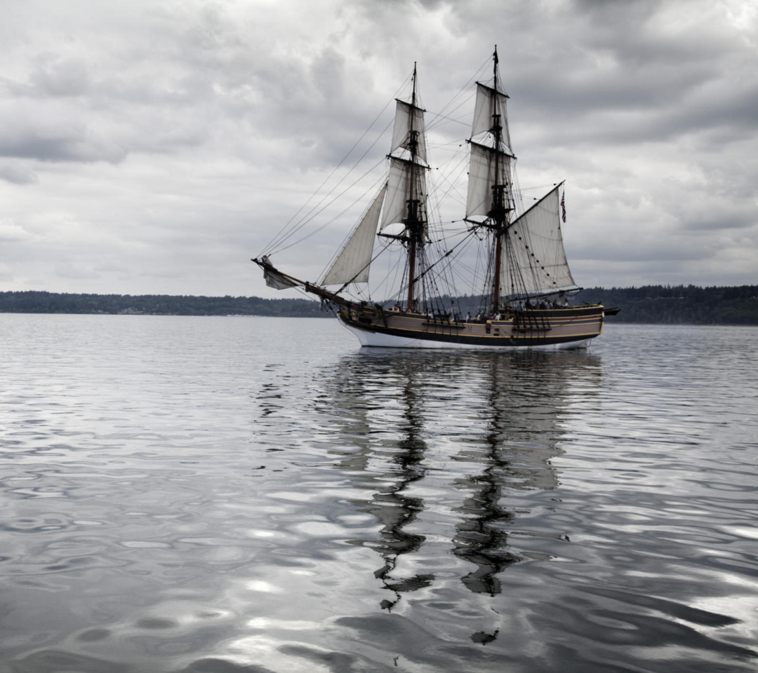 Fondo de pantalla Ship Near Brownsville Washington 1080x960