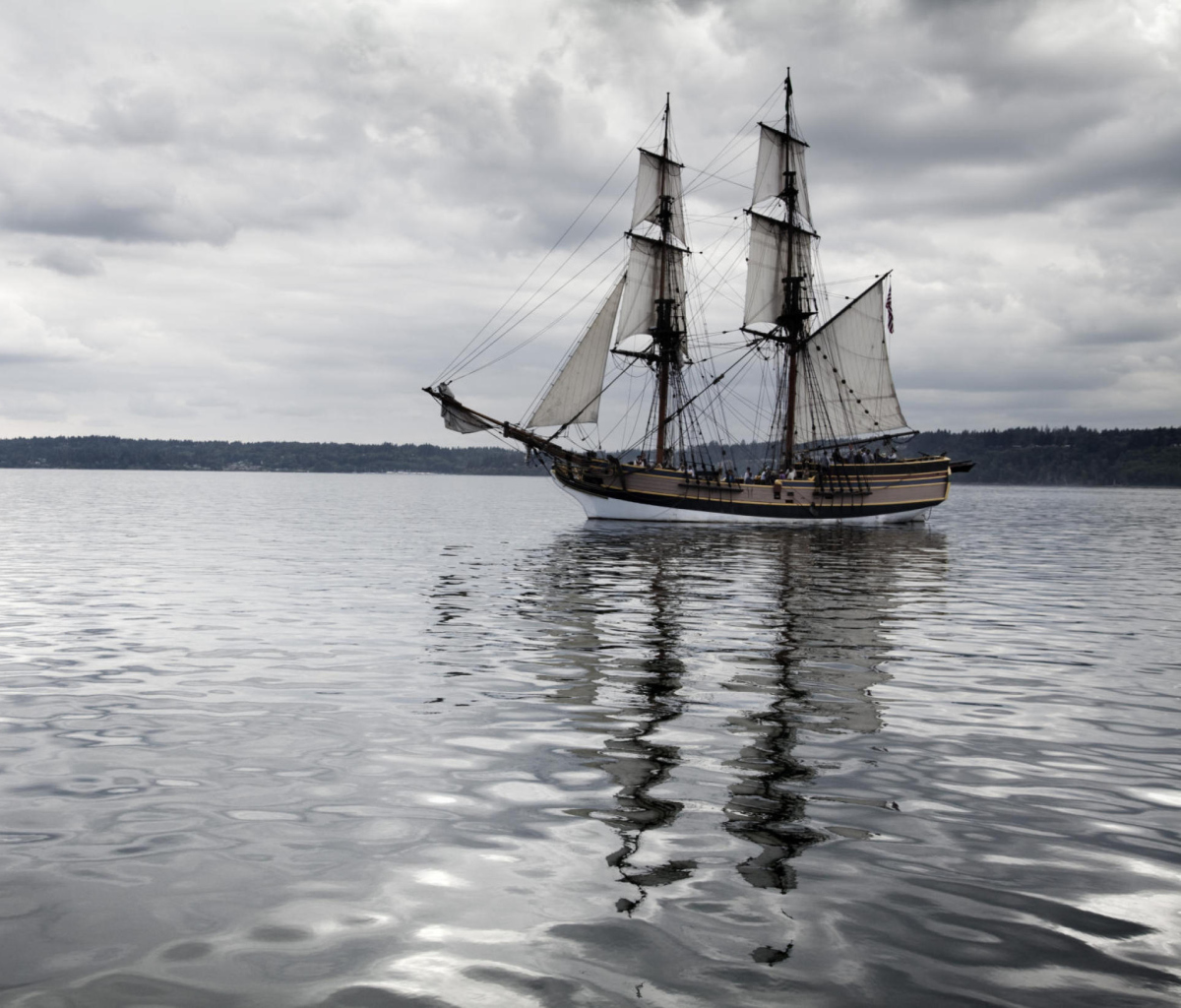 Fondo de pantalla Ship Near Brownsville Washington 1200x1024