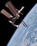 Satellite And Earth screenshot #1 128x160