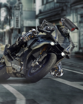 Free Yamaha R1 Picture for 768x1280