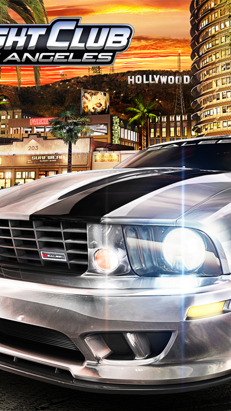 Обои Midnight Club Los Angeles 750x1334