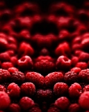 Das Red Raspberries Wallpaper 128x160