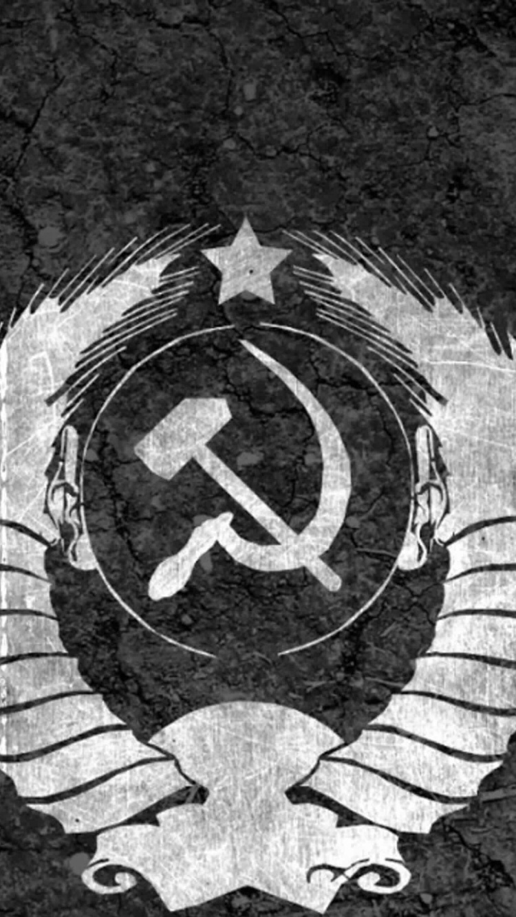 Das Soviet Union Dark Wallpaper 750x1334