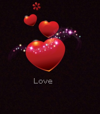 Sparkling Hearts - Fondos de pantalla gratis para Nokia X1-00