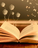 Books Fairy Butterflies wallpaper 128x160