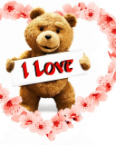 Обои Love Ted 128x160