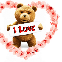 Обои Love Ted 208x208