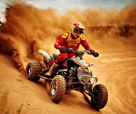 Fondo de pantalla Yamaha ATV Quad Bike 480x400