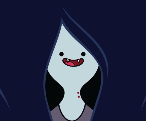 Screenshot №1 pro téma Marceline - Adventure Time 480x400